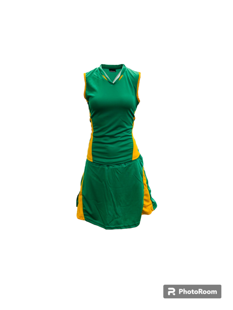 netball dress dragon