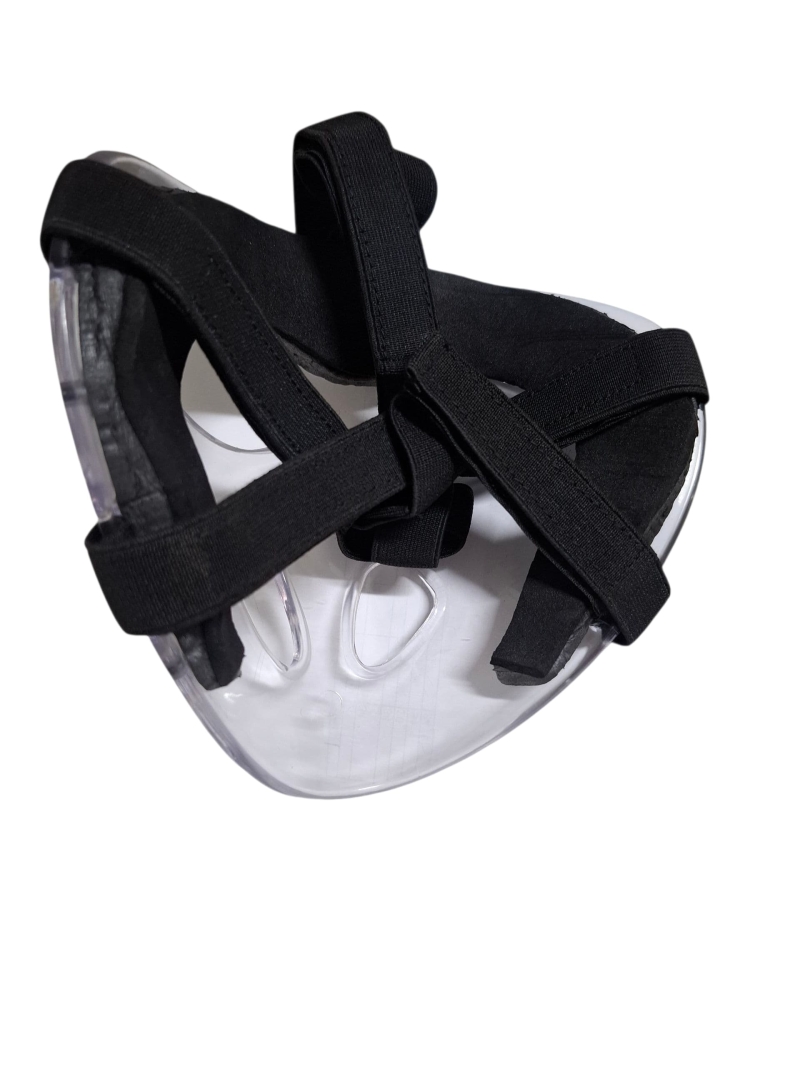 hockey transparent face mask junior