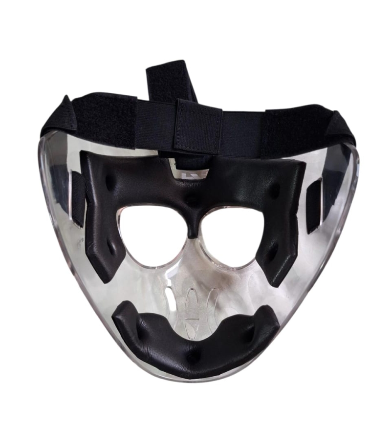 hockey transparent face mask senior