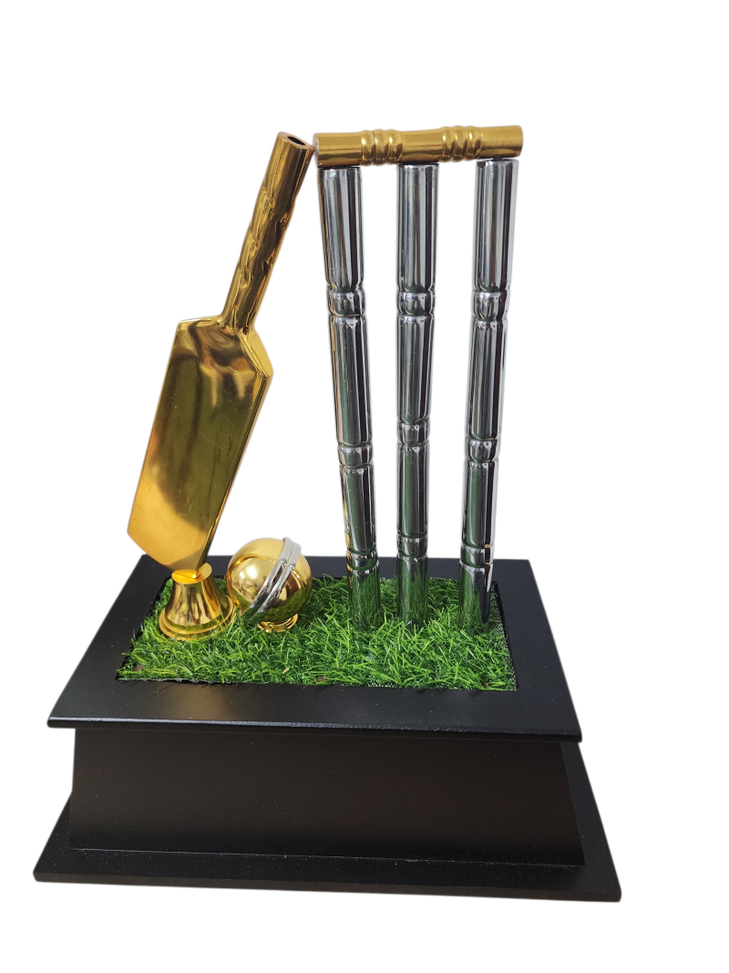 cricket trophy stumps all rounder