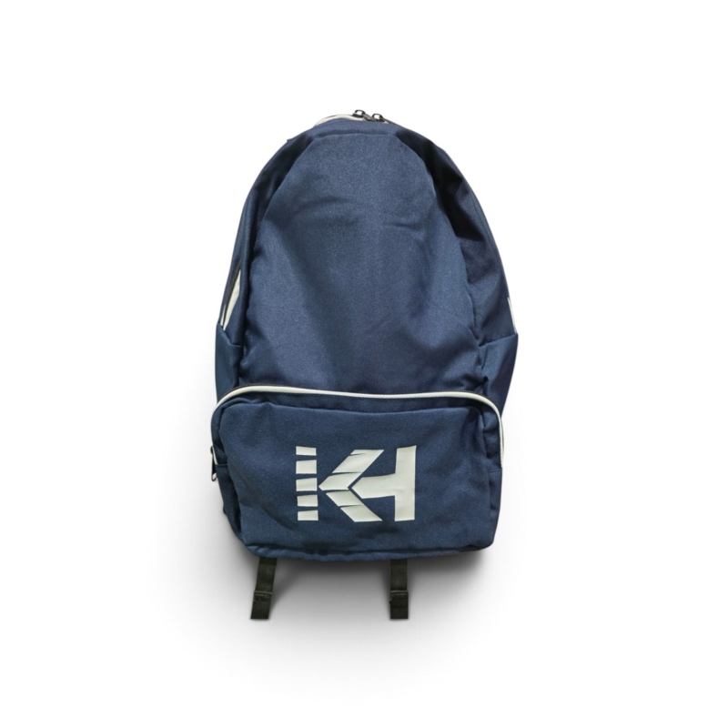 black white back pack